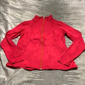 NWOT Lole Zip Up jacket Red L